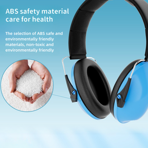GS130 повязка на голову Складная шумоподавляющая Защита слуха детская Регулируемая Защита для ушей наушники для сна детские наушники защитные наушники - Product Image 5