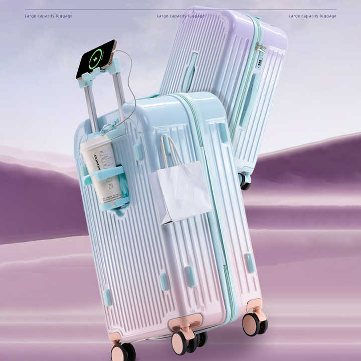 2024 Trending Luggage With Coffee Holder Small Traveling Bag With