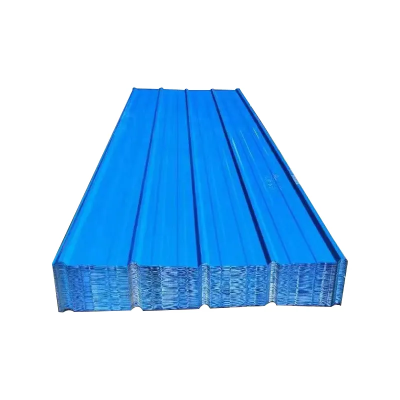 Produttore cinese di pannelli per tetto in acciaio ondulato, lamiera profilata per tetto in lamiera di acciaio zincato