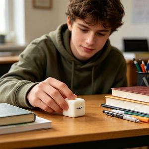 Nuevo Producto: Juguete Antiestrés de Goma Suave con Forma de Dumpling, para Adultos, para la Oficina, con Rebote Lento, con Logotipo Personalizado - Product Image 2