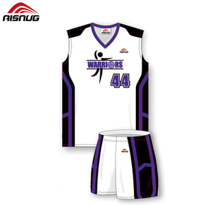 100% Polyesterfarbstoff-Sublimationsanfertigung custom made black Basketball uniforms - Product Image 2