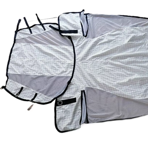 Tappeto per cavalli in tessuto antipioggia e antiscivolo e ripstop - Product Image 1