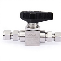 FD-LOK SS-B3 High Temperature Manual Stainless Steel Ball Valve 10000PSI OEM Available Trunnion Design Threaded Connection Gas