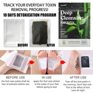 Penjualan Terbaik Bantalan Kaki Plester Kaki Pembersih Detoks Bantalan Kaki Detoks Diskon Meredakan Kelelahan Meningkatkan Kualitas Tidur Plester Pembersih Bambu Alami - Product Image 4