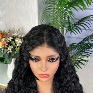 Factory Price SDD 5x5 Lace Water Wave <b>Wig</b> Natural Wave Virgin PrePlucked Glueless <b>Wig</b> Frontal <b>Human</b> Hair <b>Wig</b> - Product Image 3