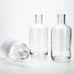 Vista bán buôn siêu <span class=keywords><strong>Flint</strong></span> cao <span class=keywords><strong>Flint</strong></span> 700ml 750ml 1000ml rượu rum Whisky Vodka Whisky chai thủy tinh với nút chai cap - Product Image 4