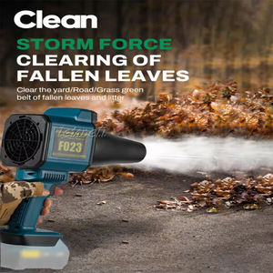 Wiederauf ladbarer Gewalt ventilator Hochleistungs-tragbares Außen gebläse Turbinen ventilator Innen sofa Staubs ammler Hand bürstenloses Luft gebläse - Product Image 3