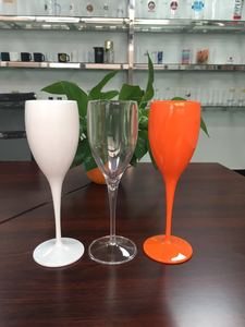 Venta de Fábrica Copas de Champán Personalizadas de Acrílico Blanco Tipo Flauta para Ice Imperial y Copas de Plástico para <span class=keywords><strong>Vino</strong></span> - Product Image 5