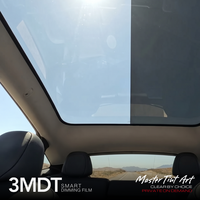 Film teinté intelligent PDLC pour fenêtres, télécommande, confidentialité automobile, réponse électrique rapide, Tesla 3MDT, fournisseur en gros