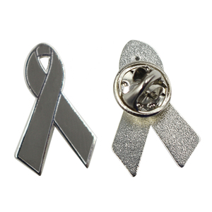 कस्टम स्तन कैंसर गुलाबी रिबन इनेमल पिन कार्ड सिल्कस्क्रीन प्रिंटिंग हेल्थकेयर सॉफ्ट हार्ड इनेमल पिन - Product Image 2