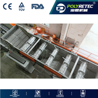 Ligne de lavage et de séchage de film PE PP POLYTEC 500KG/H