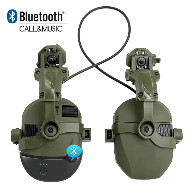 Bluetooth Tactical Electronic Anti-noise Shooting Headset Hunting Earmuffs Hands-Free Calling Hearing Protection Headset