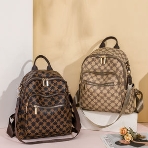 Mochila Modelo 2025 Hecha de Material PU. El forro está hecho de poliéster y presenta patrones geométricos.5928 - Product Image 6