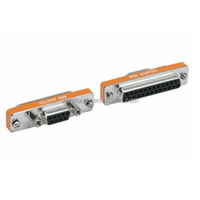 Adaptador de módem mini tipo rs232 db9 a db25 AT