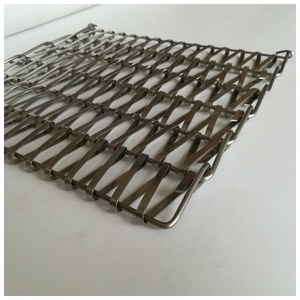 Thép không gỉ chuỗi Rèm linh hoạt màn hình phân vùng và sự riêng tư kim loại trang trí Net hàn và uốn dịch vụ bao gồm - Product Image 2