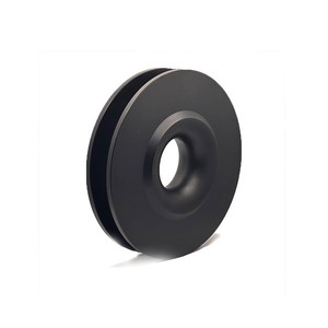 Anneau de récupération en aluminium noir D2601 2 pour remorquage de véhicules et secours - Product Image 3