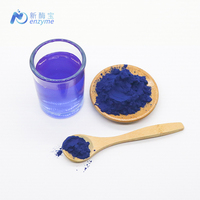 Novenzyme Poudre de Spiruline Bleue Pure de Qualité Alimentaire Phycocyanine E25 en Gros