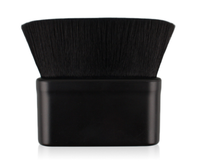 Brosse plate multifonctionnelle Kabuki pour le visage et le corps, poudre de cheveux synthétiques, cosmétiques avec poignée confortable