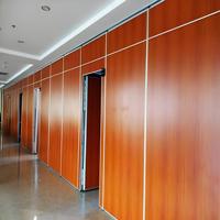 Cloison pliable insonorisée en bois, séparateur de pièce mobile, mur amovible pour salle de conférence, hall d'hôtel, espace de bureau