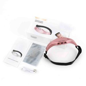 2025 produk penjualan terbaik nirkabel Microcurrent EMS Kepala tidur pemijat <span class=keywords><strong>Insomnia</strong></span> alat bantu tidur sabuk inframerah - Product Image 3