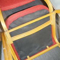 Chaises de banquet empilables en métal pour hôtels et mariages pour dîner et événements en plein air