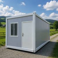 Cabine modulaire préfabriquée à prix d'usine pour construction rapide, maisonnette pour camp de réfugiés