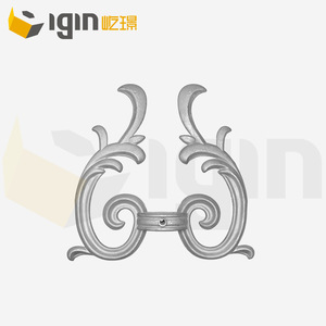 เสาหัวบันไดอลูมิเนียม Igin ขนาด 25x25 มม. สไตล์ยุโรป ขัดเงา ทนทาน ตกแต่งสวน - Product Image 1