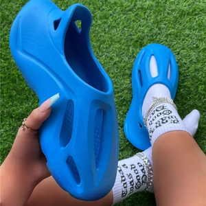 Zapatillas de Espuma Tipo Runner al por Mayor de Fábrica <span class=keywords><strong>para</strong></span> Adultos y Niños con Logo Personalizado, Sandalias y Pantuflas <span class=keywords><strong>para</strong></span> Hombre y Mujer - Product Image 4