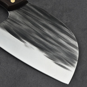 Cuchillo de Carnicero y Chef de 6 Pulgadas, Forjado a Mano, de Acero Inoxidable, para Cortar Huesos y Carne, Estilo Serbio - Product Image 4