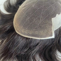 Prothèse Capillaire Personnalisée Q6 en Cheveux Humains Naturels pour Hommes, Système Capillaire à Base de Dentelle, Prothèse pour Hommes – Vente en Gros Chine