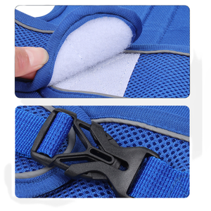 <span class=keywords><strong>Arnés</strong></span> ajustable de malla para perros, accesorio personalizado con reflectante para mascotas - Product Image 4