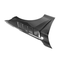 Guardabarros Laterales de Fibra de Carbono Real Estilo SY para BMW Serie 1 F20 Serie 2 F22 2015-2019, Reemplazo de Guardabarros Delanteros