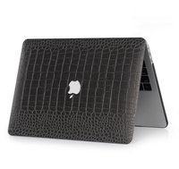Housse de protection rigide pour ordinateur portable en cuir PU crocodile personnalisée pour Macbook Neo Air 13 13.6 15 Pro 14 14.2 16 16.2 M5 M4 M3 M2 M1