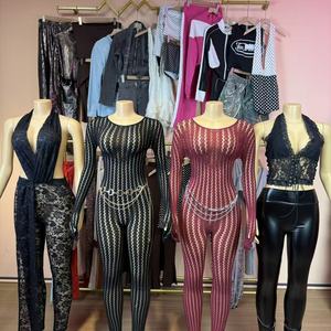 Nouvelle <span class=keywords><strong>robe</strong></span> d'été côtelée pour femme avec volants intégrés, sans manches, plissée et extensible - Product Image 4
