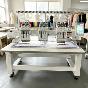 เครื่องปักคอ<span class=keywords><strong>ม</strong></span>พิวเตอร์เกรดเชิงพาณิชย์ประสิทธิภาพสูง <span class=keywords><strong>3</strong></span> หัว 12 เข็ม สำหรับปักห<span class=keywords><strong>ม</strong></span>วกและเสื้อผ้า - Product Image 6