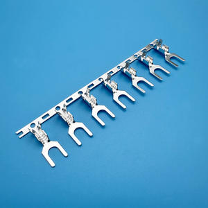 Bloc de bornes de type fourche en Y, 0,4 mm, en laiton étamé, pour l'électronique et l'ingénierie électrique, 7000 unités en rouleau - Product Image 4