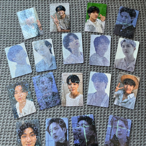 Bán buôn tùy chỉnh Kpop tim <span class=keywords><strong>photocards</strong></span> Holographic bưu thiếp cho bộ sưu tập giấy thủ công mỹ nghệ - Product Image 2