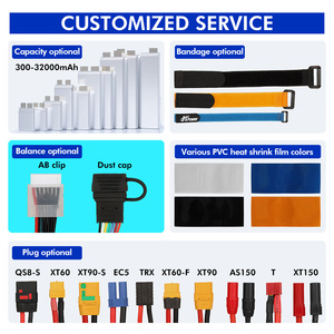 CALHカスタム高電圧FPVバッテリー8S 22000mAh 30.4V高レートリポバッテリーパック30.4V 22Ah 30cドローンバッテリー（UAV用） - Product Image 4