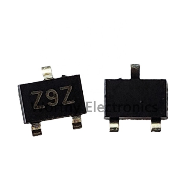 New original electronic component IC chip diode zener 10V 275MW MARK Z9Z SOT-323 CMSZDA10V electronic parts