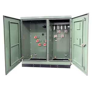 U L listed 630 Kva 12470Y/7200V to 400/230V American Box Type Three Phase Pad Mounted Transformerer