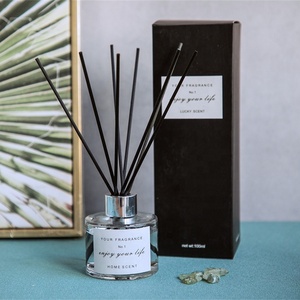 <span class=keywords><strong>Diffuseur</strong></span> de parfum de <span class=keywords><strong>maison</strong></span> en verre, 100ml, dédie aux bébés, bâtons en rotin, haute qualité, très bonne vente - Product Image 3