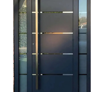 Hiện đại bên ngoài cửa chính thiết kế phía trước <span class=keywords><strong>s</strong></span>ắt nhập cửa lối vào an ninh thép cửa cho ngôi nhà - Product Image 1