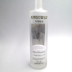 Bouteille en verre givré de haute qualité en gros avec bouchon en liège pour la <span class=keywords><strong>vodka</strong></span> et le brandy 750 ml 70 cl Logo personnalisé - Product Image 6