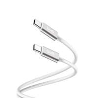Câble PD65W 1m/2m/3m pour téléphone, câble de charge pour téléphone portable, cordon de chargeur USB C L, câble USB tressé à charge rapide