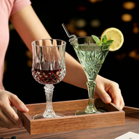 Ensemble de 210 ml de verres à vin en plastique de haute qualité pour mariage, anniversaire, bar, flûtes à champagne, gobelets à cocktail, verres à whisky