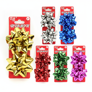 4 \ "2-PC Perk Ruban de couleurs assorties 48PCS/CS pour l'emballage de cadeaux - Product Image 2