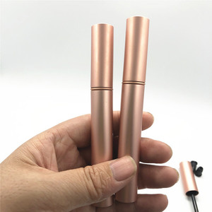 Vente en gros de tubes de mascara en aluminium vides de 4 ml avec logo personnalisé, couleur or rose, pour cils, eye-liner, sérum de croissance des sourcils, flacon de sérum - Product Image 6
