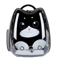 Sac à dos pliable pour animaux de compagnie OEM avec fenêtre transparente, grande capacité en Oxford pour le transport de chats et de chiens