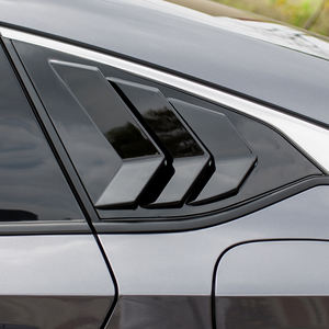 ستائر أبواب خلفية للسيارة, عالية الجودة ، مصنوعة من ألياف الكربون ABS ، نافذة مثلثة الشكل ، لسيارات هوندا أكورد - Product Image 4