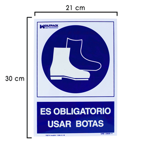ป้ายห้ามเตะเท้าเข้าไปในพื้นที่อันตราย ขนาด 21x30 นิ้ว (สูง) ซม. - Product Image 1
